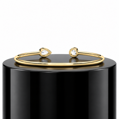 Duo Diamond Bangle