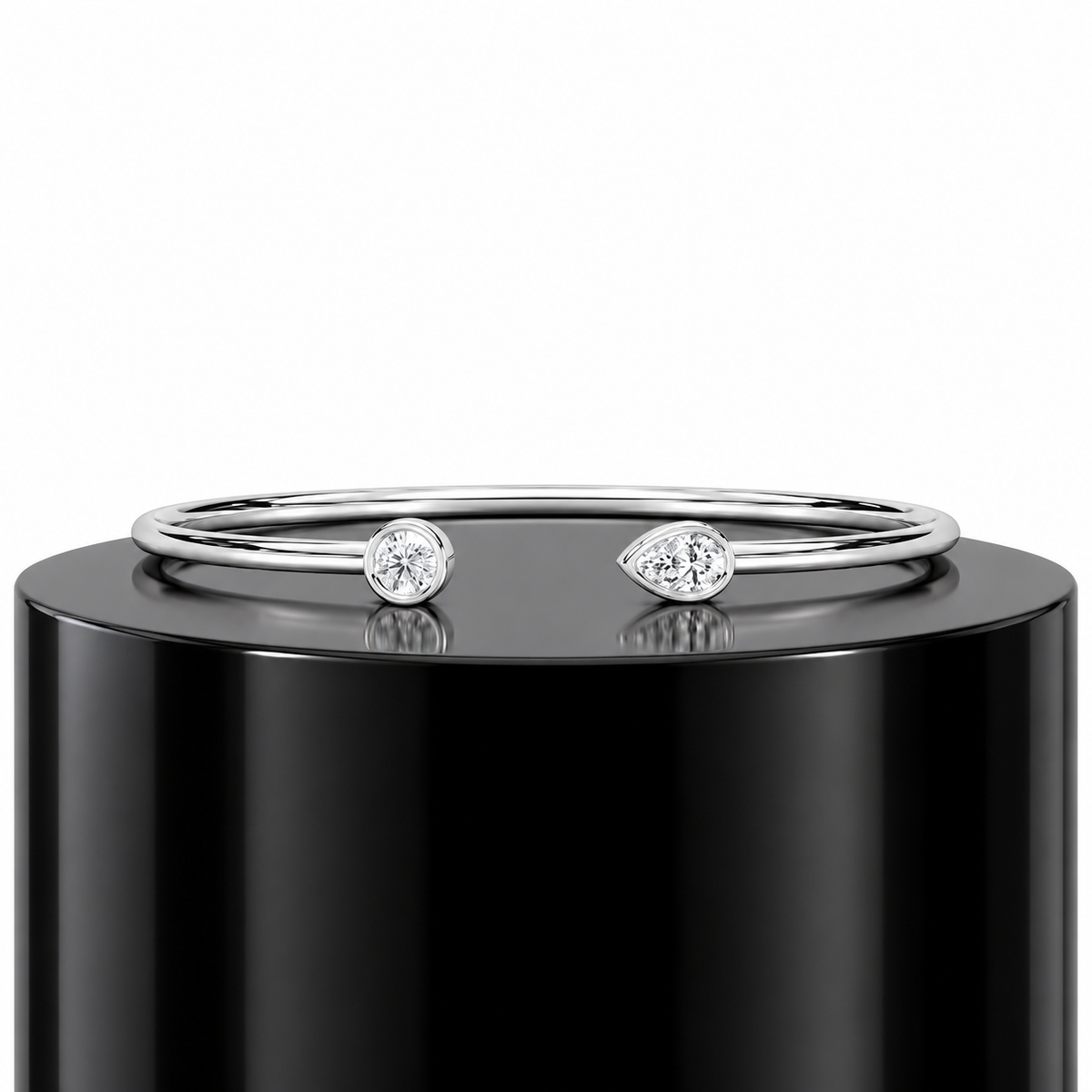 Duo Diamond Bangle