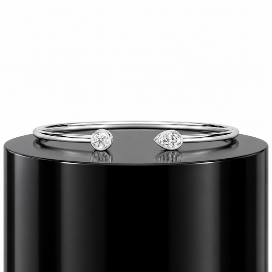 Duo Diamond Bangle