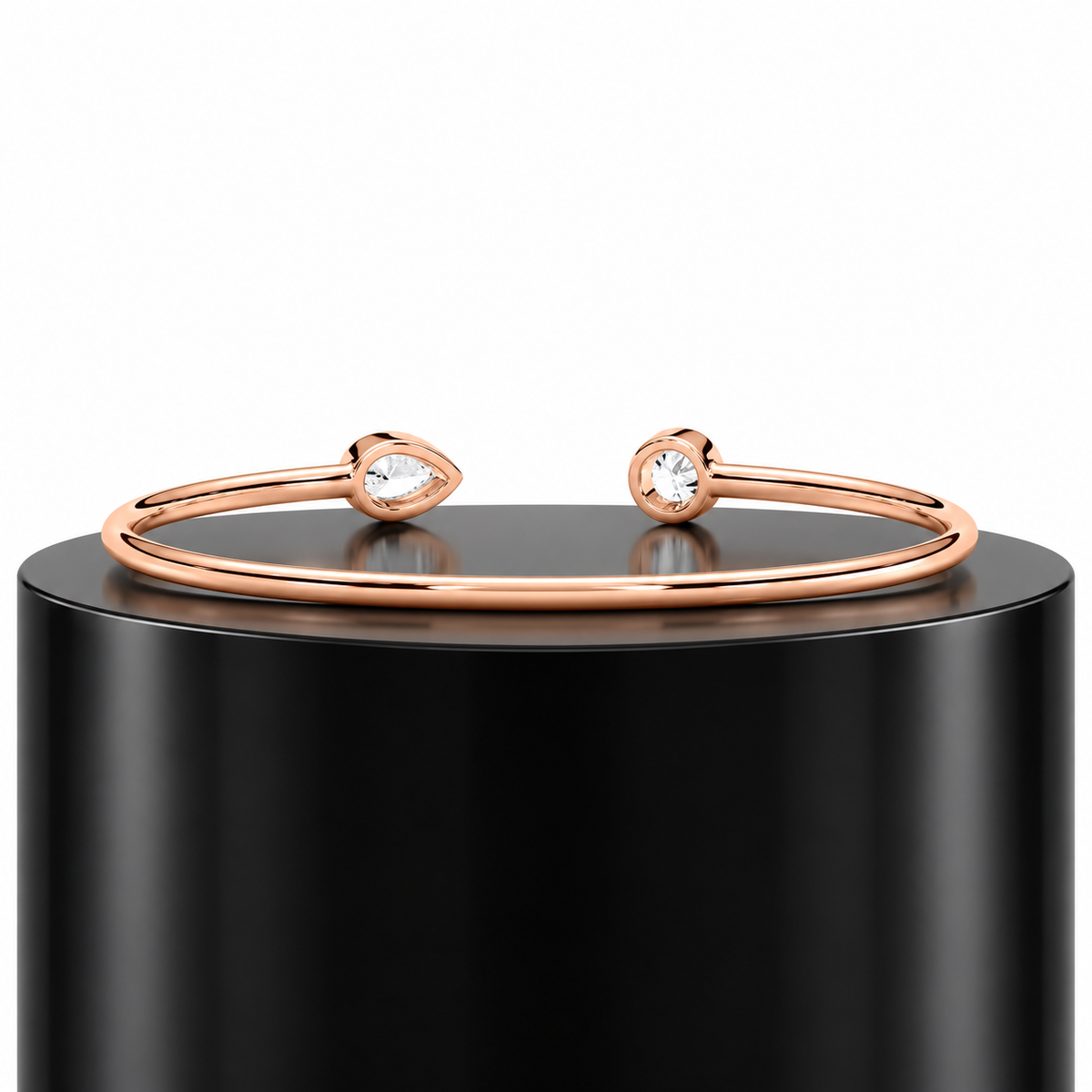 Duo Diamond Bangle