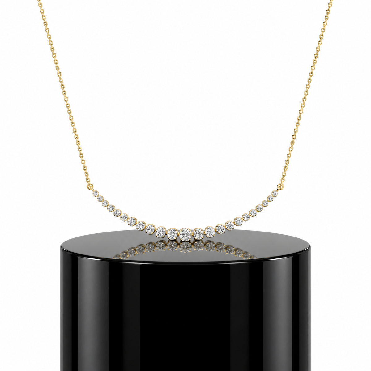 Diamond Curve Pendant