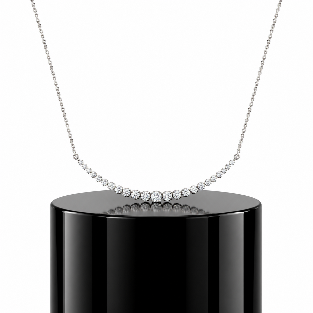 Diamond Curve Pendant