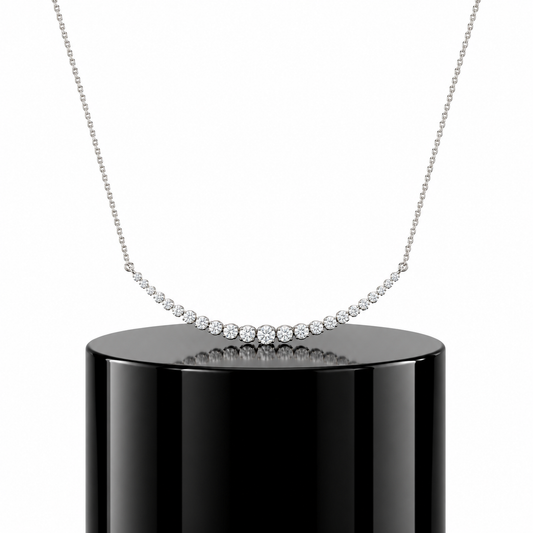 Diamond Curve Pendant
