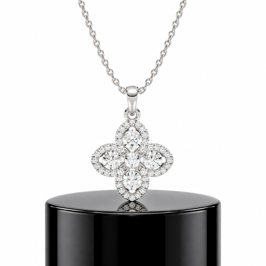 Magnolia Diamond Pendant
