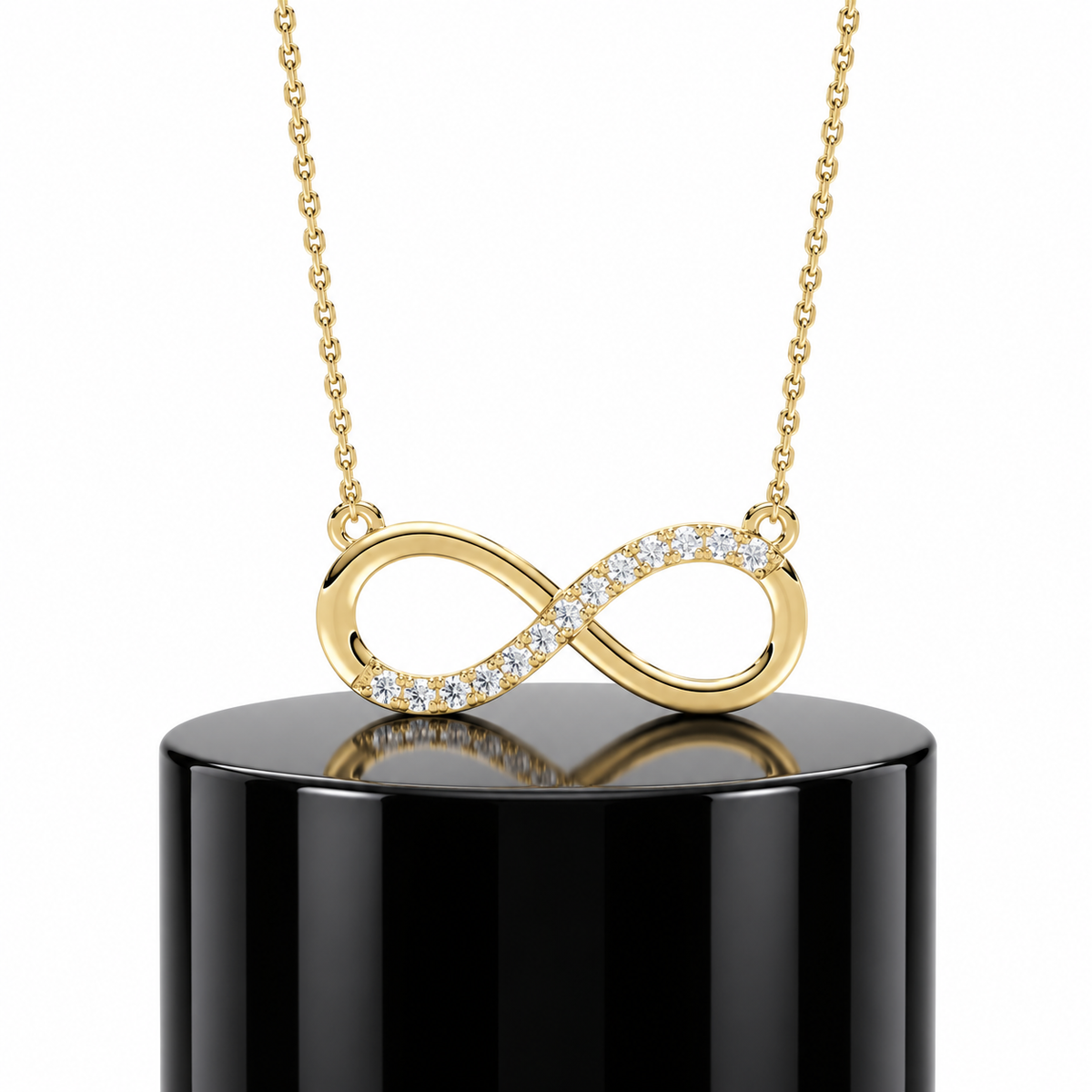Infinity Diamond Pendant