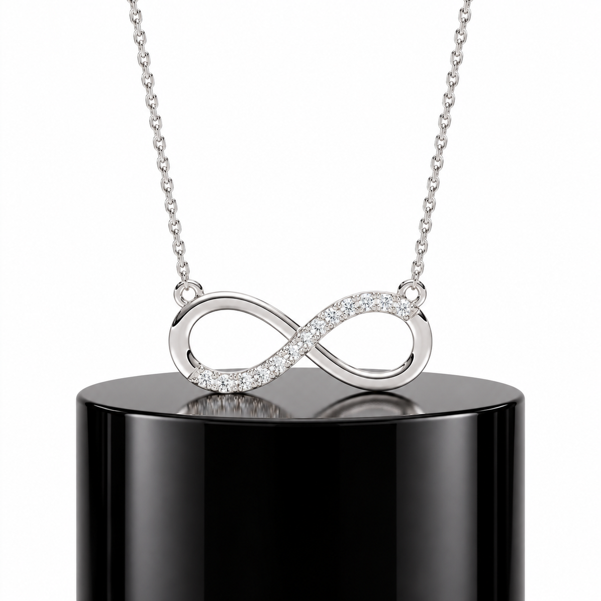 Infinity Diamond Pendant
