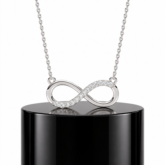 Infinity Diamond Pendant