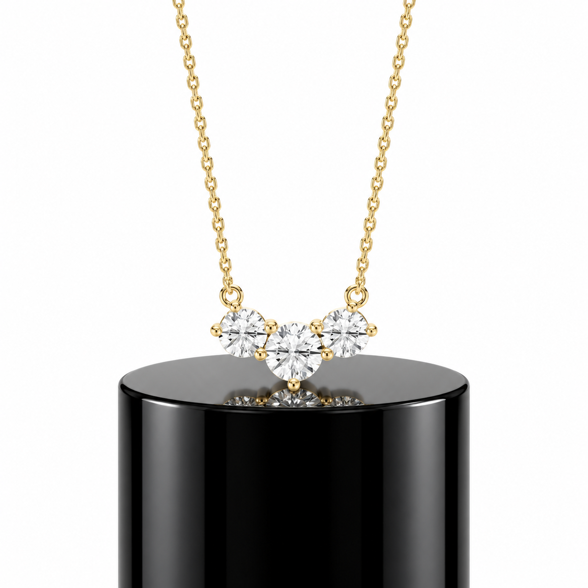 Trilogy Diamond Pendant