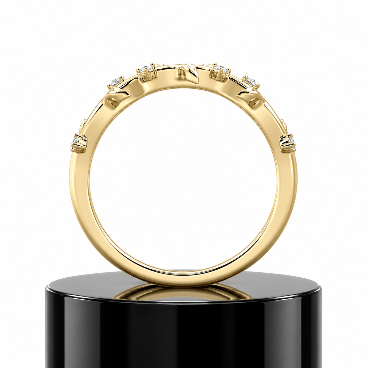 Botanical Diamond Band