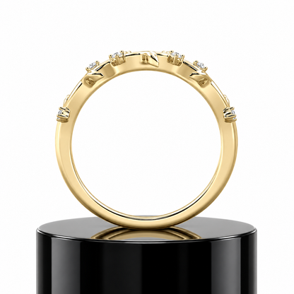 Botanical Diamond Band