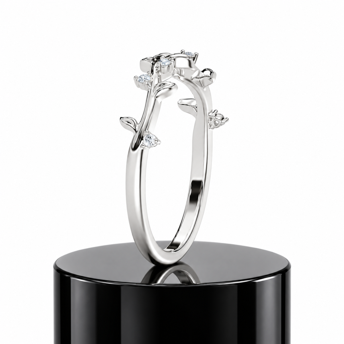 Botanical Diamond Band