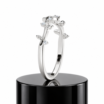Botanical Diamond Band