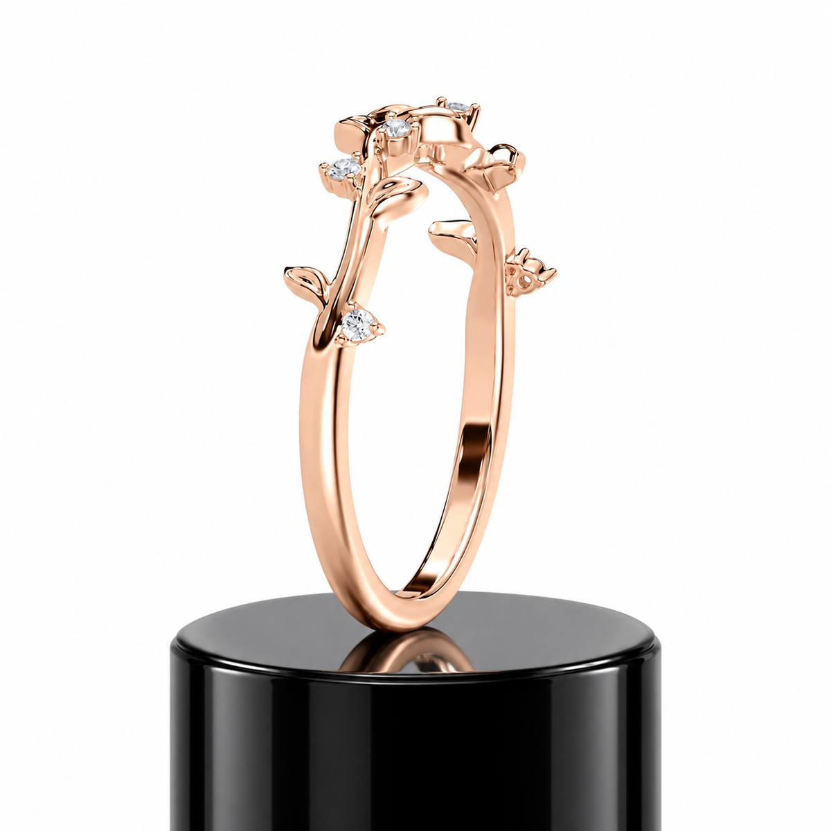 Botanical Diamond Band