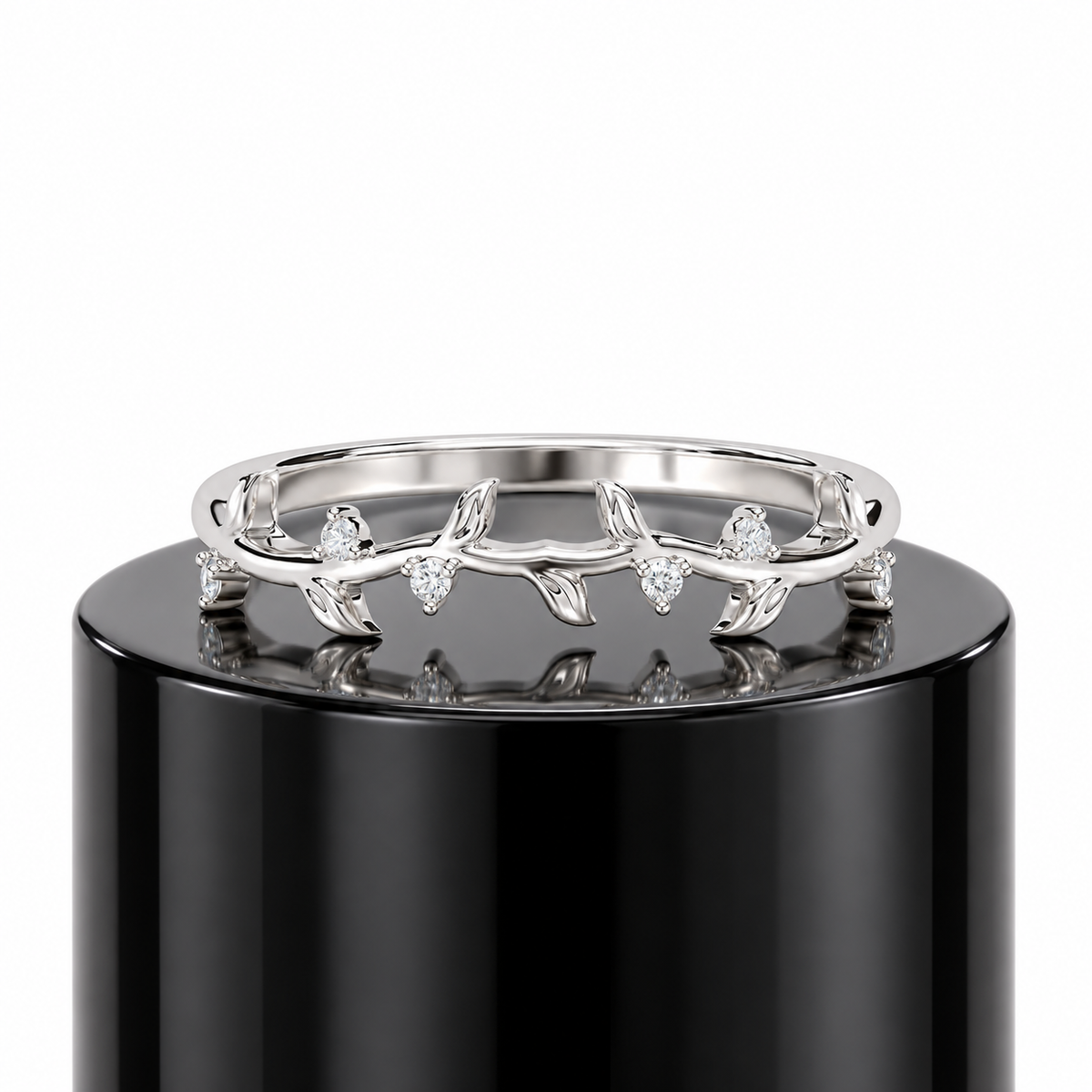 Botanical Diamond Band