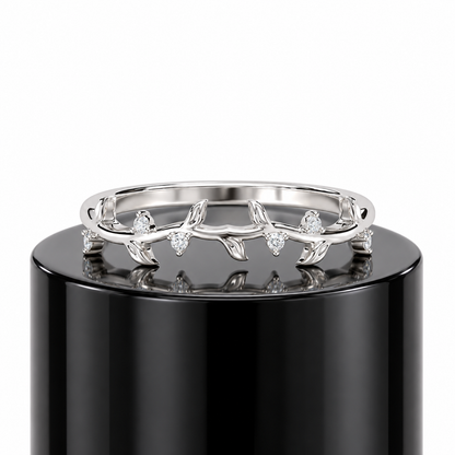 Botanical Diamond Band