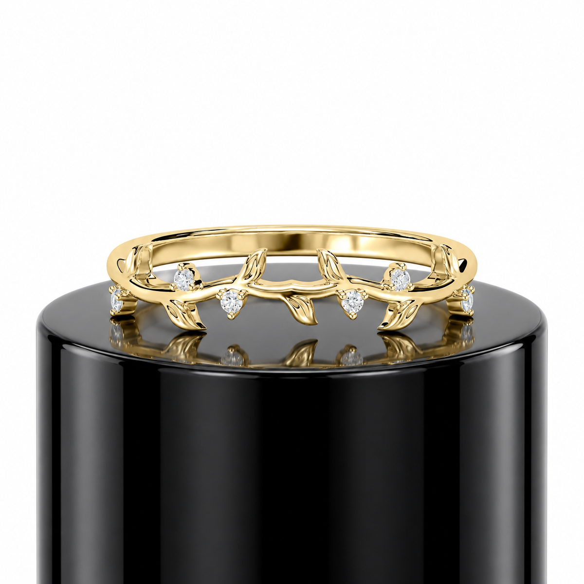 Botanical Diamond Band