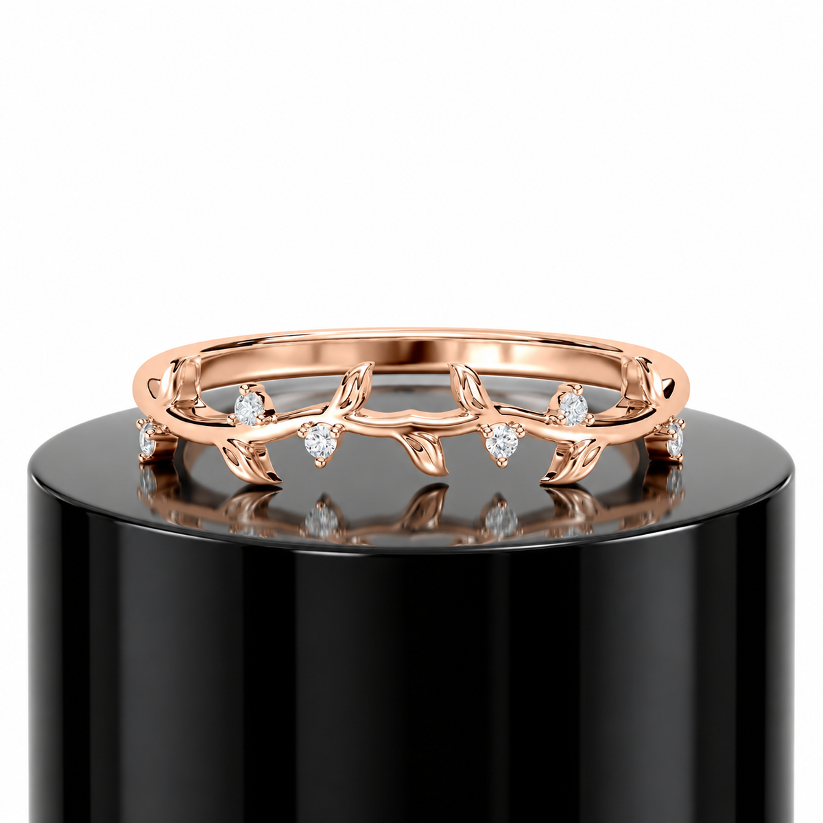 Botanical Diamond Band