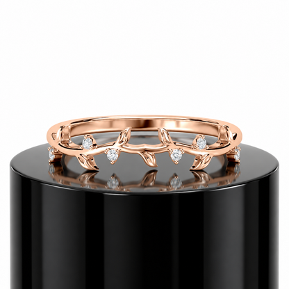 Botanical Diamond Band