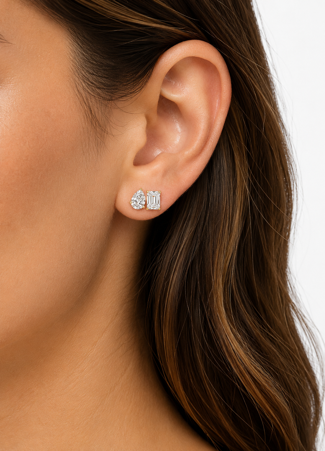 Toi et Moi Diamond Studs