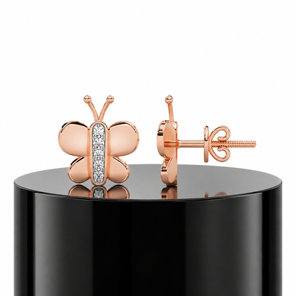 Butterfly Studs For Kids