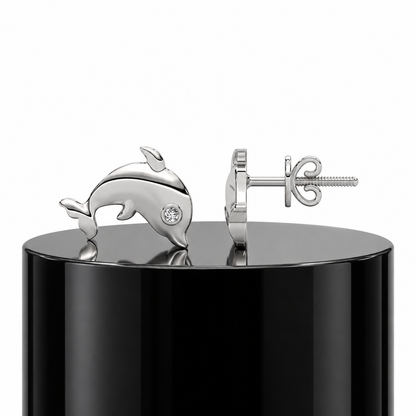 Dolphin Studs For Kids