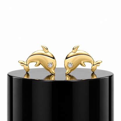 Dolphin Studs For Kids