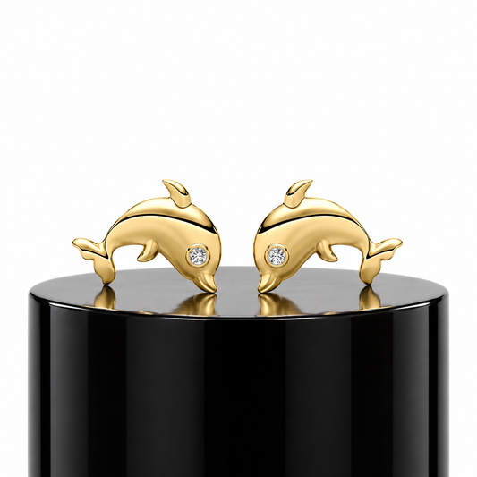 Dolphin Studs For Kids