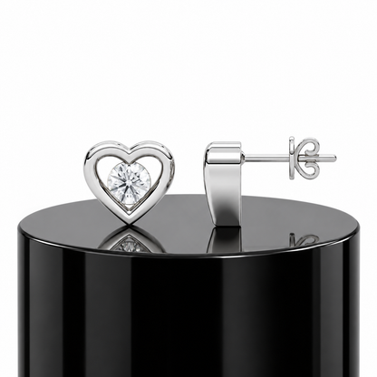 Heart Studs For Kids