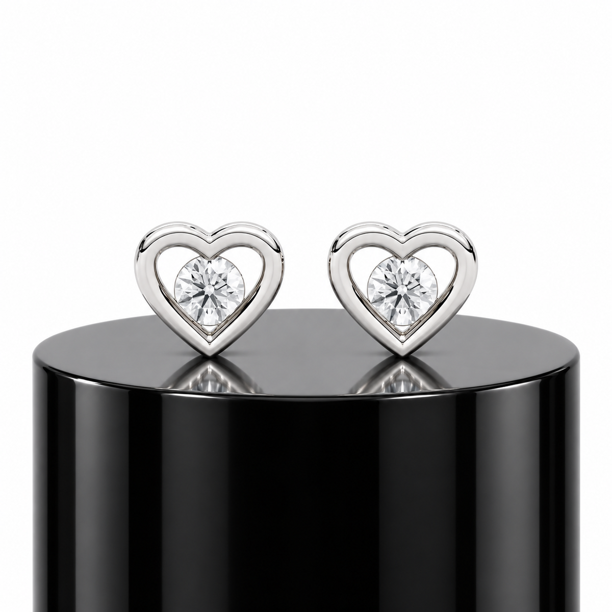 Heart Studs For Kids