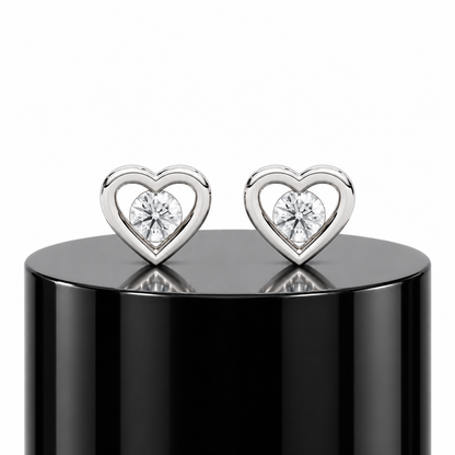 Heart Studs For Kids