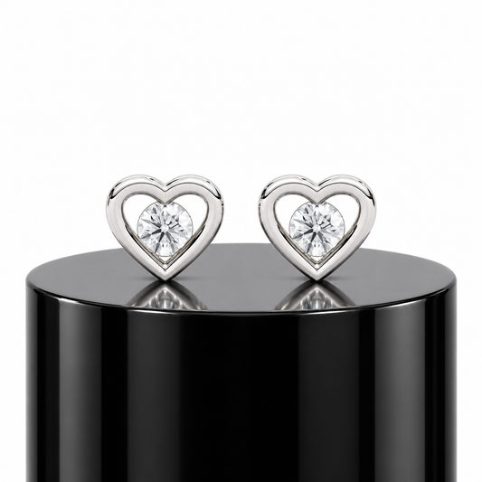 Heart Studs For Kids