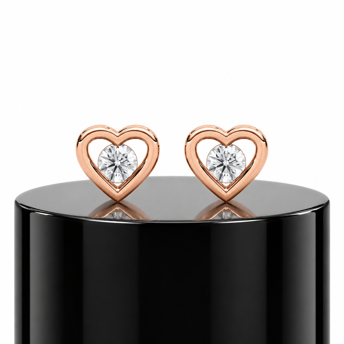 Heart Studs For Kids