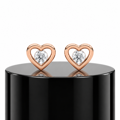 Heart Studs For Kids