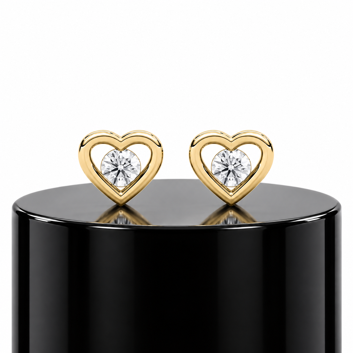 Heart Studs For Kids