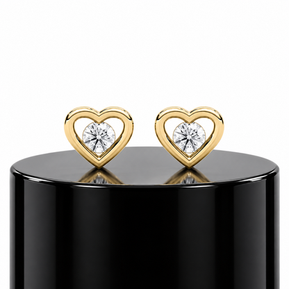 Heart Studs For Kids
