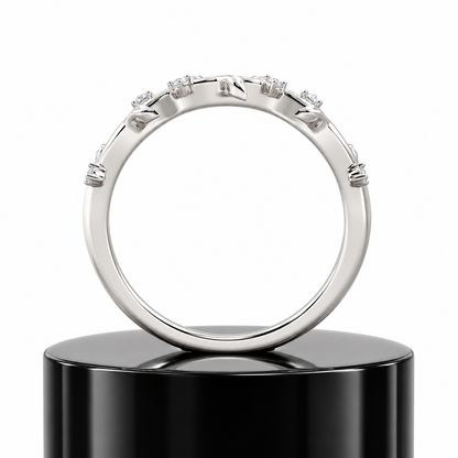 Botanical Diamond Band