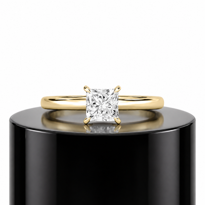 Princess Hidden Halo Ring