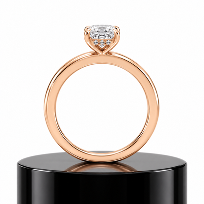 Princess Hidden Halo Ring