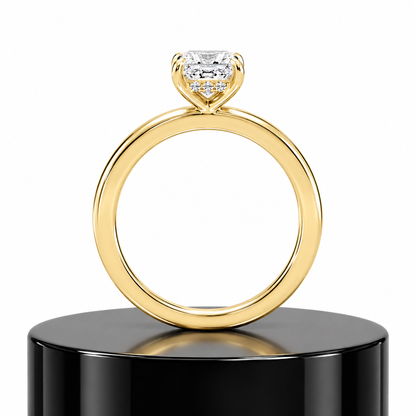 Princess Hidden Halo Ring