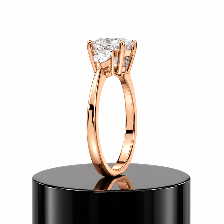 Princess Trilogy Diamond Ring