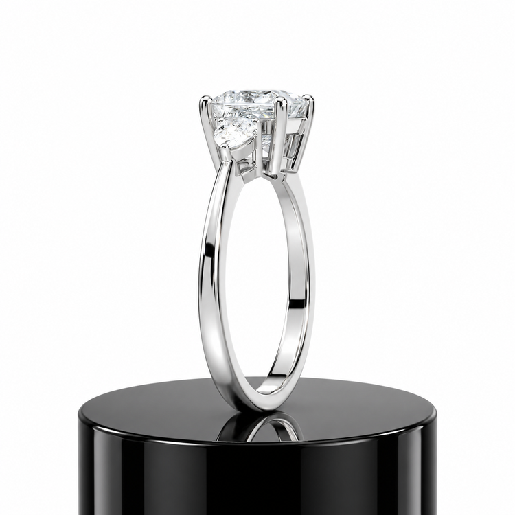 Princess Trilogy Diamond Ring