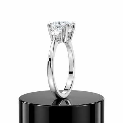 Princess Trilogy Diamond Ring