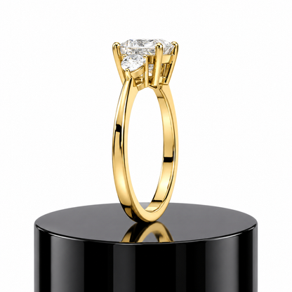 Princess Trilogy Diamond Ring